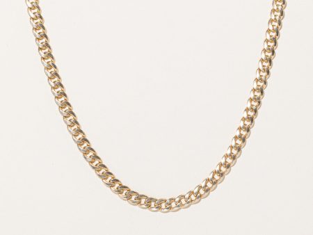 10k Yellow Gold Cuban Link Chain | 28  | on Sale