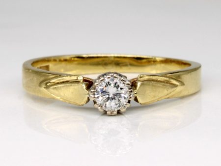 Vintage Diamond Engagement Ring | 0.20ct | SZ 8 | For Cheap