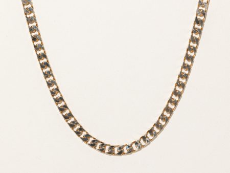 10k Yellow Gold Curb Link Chain | 23  | Sale