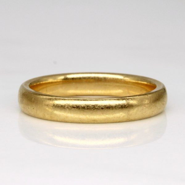 Vintage 18k Yellow Gold Band | SZ 6.25 | For Cheap