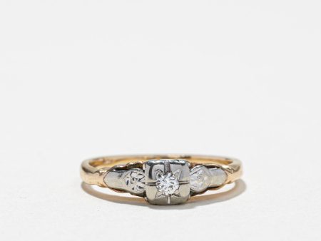 Vintage Diamond Ring | 0.04ct | SZ 4.5 | Supply