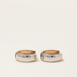 10k Two Tone Gold Hoop Earrings For Cheap