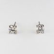 100 Ways  Diamond Studs in White or Yellow Gold | 2 3 carat | Options Available | Supply