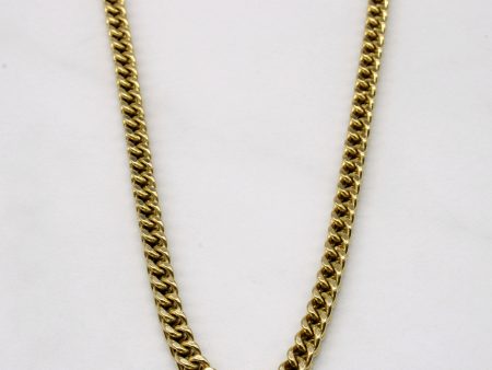 10k Yellow Gold Birdcage Link Chain | 20  | For Cheap