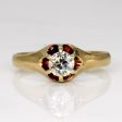 Vintage Canadian European Cut Diamond Ring | 0.30ct | SZ 6 | For Discount