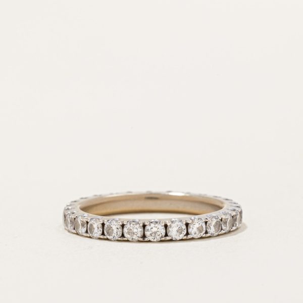 Diamond Eternity Ring | 1.10ctw | SZ 6.25 | Online Hot Sale