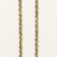 10k Yellow Gold Rope Chain | 22  | Online