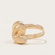 Vintage 10k Yellow Gold Snake Ring | SZ 3.5 | Online now