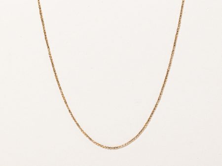 10k Yellow Gold Rope Chain | 20  | Fashion