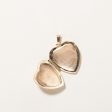 10k Yellow Gold Heart Locket Pendant Hot on Sale