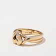 10k Yellow Gold Heart Diamond Ring | 0.05ct | SZ 6 Online Hot Sale