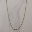 10k Yellow Gold Box Chain | 21.5  | For Sale