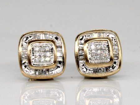 10k Yellow Gold Diamond Earrings | 0.16ctw | Supply