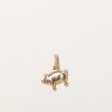 10k Yellow Gold Pig Charm Sale