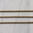 10k Yellow Gold Box Chain | 20.5  | Online now