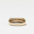 Two Tone Gold Diamond Ring | 0.04ctw | SZ 5.75 | Hot on Sale