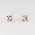 100 Ways  Diamond Studs in White or Yellow Gold | 2 3 carat | Options Available | Supply