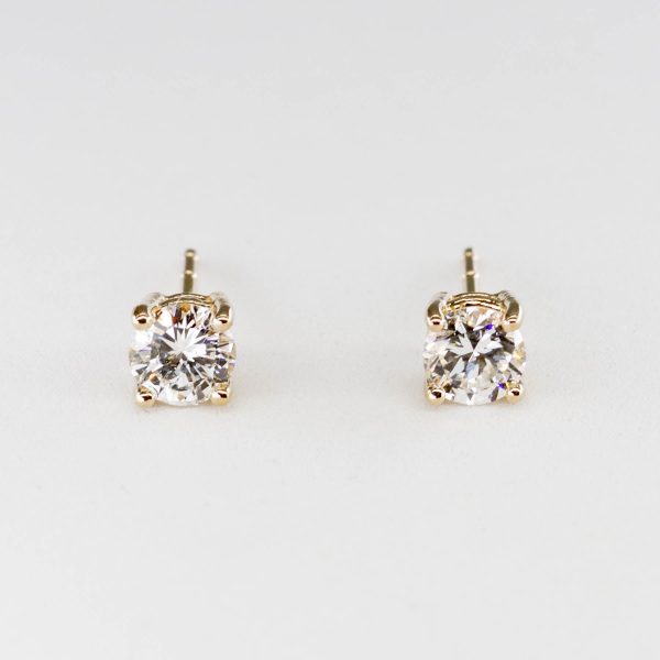 100 Ways  Diamond Studs in White or Yellow Gold | 2 3 carat | Options Available | Supply