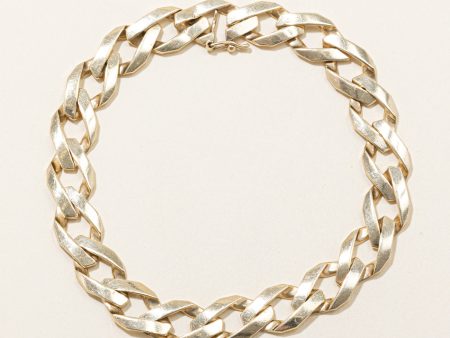 10k Yellow Gold Curb Chain Bracelet | 9  | Online