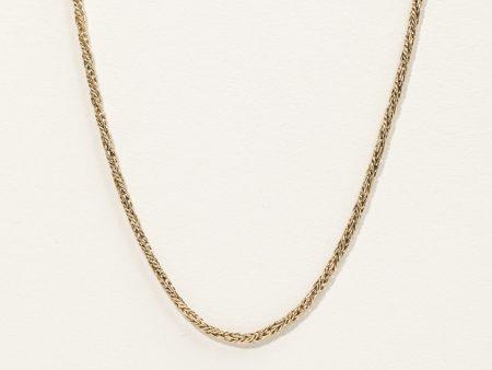 Yellow Gold Wheat Chain | 33 | Online now