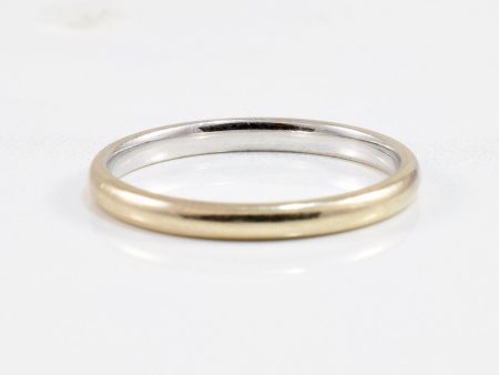 White Gold Band | SZ 6.75 | Online Sale