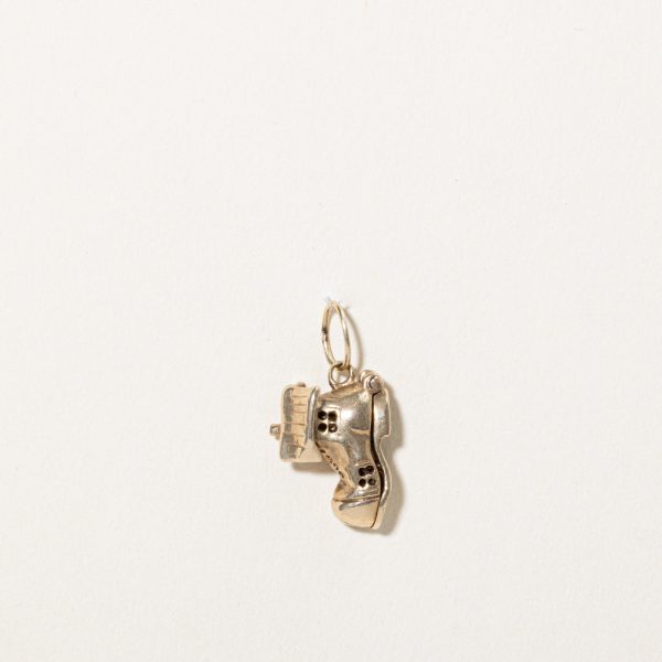 10k Yellow Gold Nursery Rhyme Shoe Charm on Sale