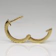 Yellow Gold Diamond Hoop Earrings | 0.14ctw | Hot on Sale