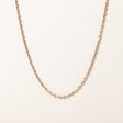 10k Yellow Gold Oval Cable Link Chain | 21  | Discount