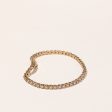 10k Yellow Gold Diamond Tennis Bracelet | 2.08ctw | 7.25  Online Sale