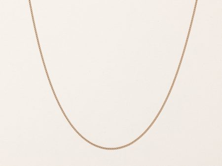 10k Yellow Gold Curb Chain | 19  | on Sale