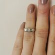 Vintage Illusion Set Three Stone Diamond Engagement Ring | 0.51 ctw | SZ 5 | Sale