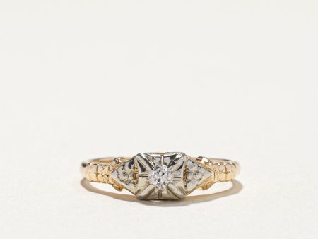 Vintage Diamond Ring | 0.05ct | SZ 5.5 | on Sale