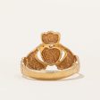 10k Yellow Gold Claddagh Ring | SZ 9.5 | For Cheap