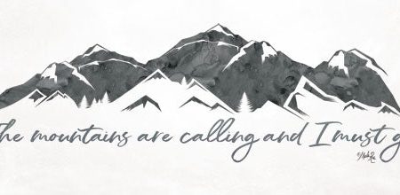 MAZ5349 - The Mountains are Calling - 20x8 Hot on Sale