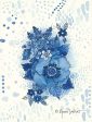 ALP1783 - Crazy Blue Flowers Online now