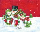 ART1107 - Snowmen Family Merry Christmas Online Sale