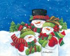 ART1109 - Blustery Snowmen Family Cheap