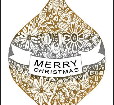 CIN1307 - Merry Christmas Ornament Cheap