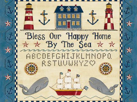 DS1726 - Bless our Happy Home by the Sea Sampler Discount