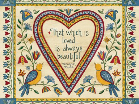 DS1725 - That Which is Loved is Always Beautiful Sampler Cheap