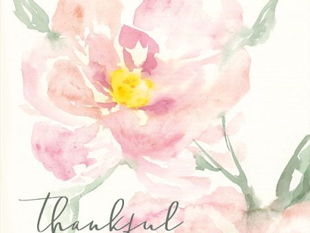 CIN1372 - Floral Thankful - 12x12 Supply