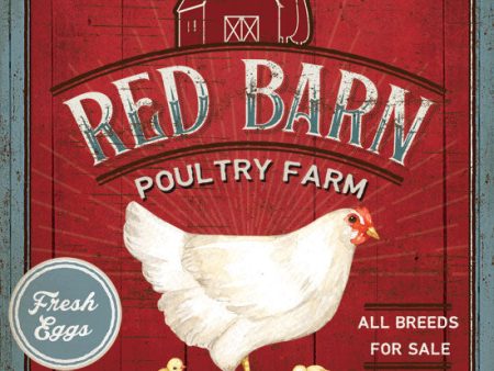 MOL1908 - Red Barn Poultry Farm For Sale