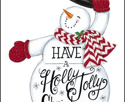 DS1715 - Have a Holly Jolly Christmas Snowman Online Sale